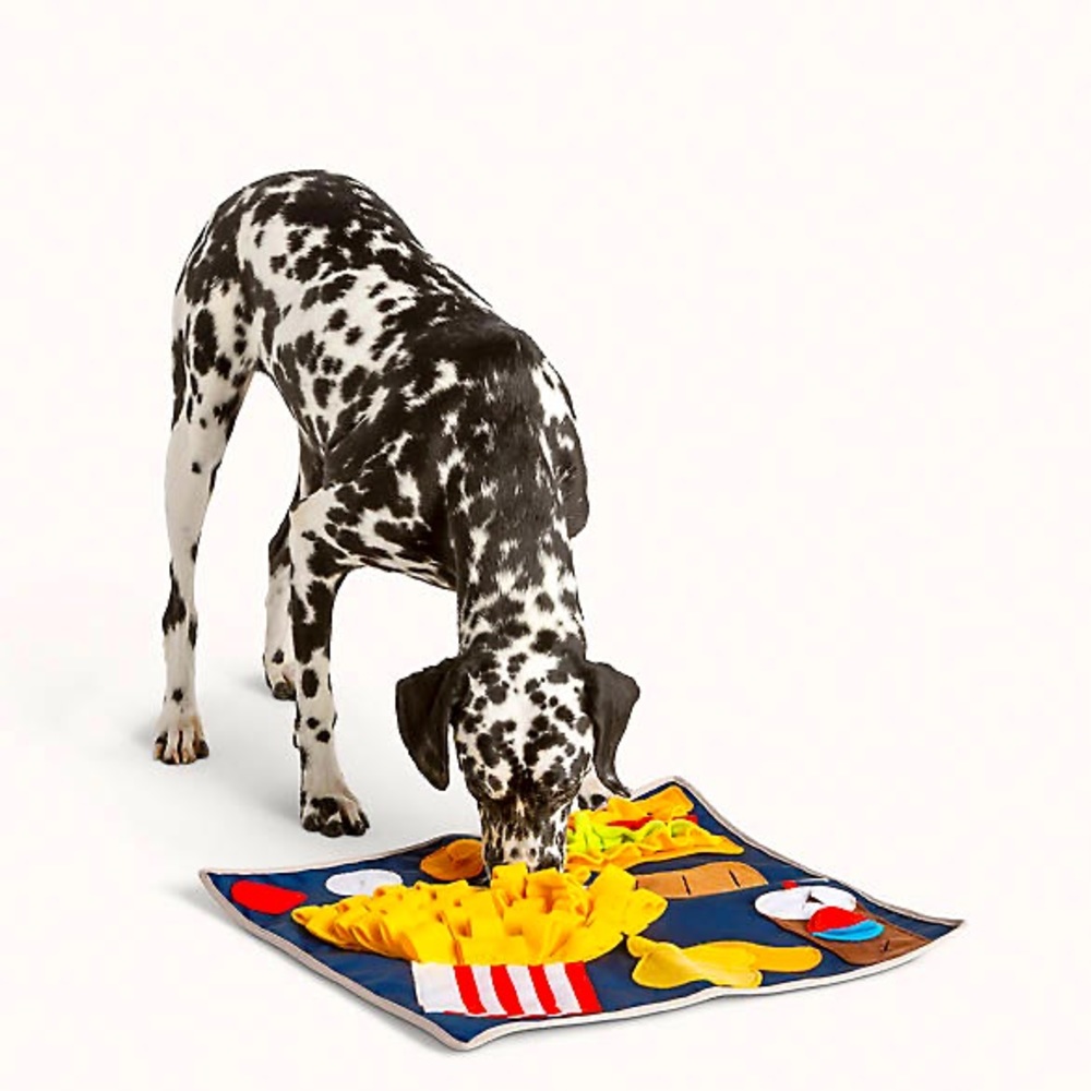 Joyhound ~ Doggy Fast Food Snuffle Puzzle (Burrow + Play)